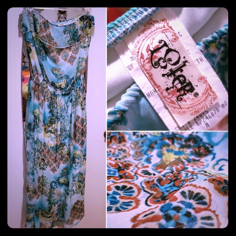 Strapless Maxi Dress